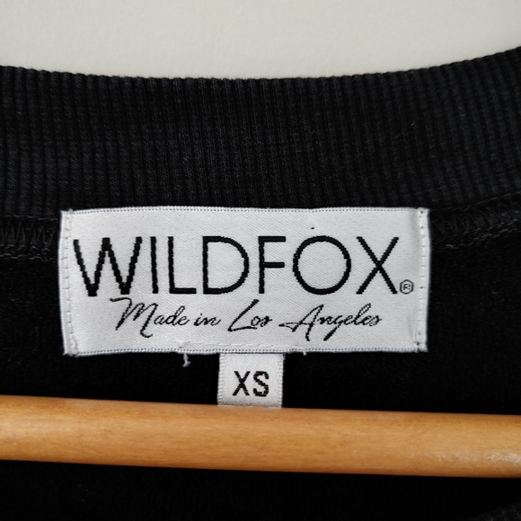 Wildfox Sweater I Don't Do Winter Sommers Sweatshirt Size XS Black - Picture 15 of 16